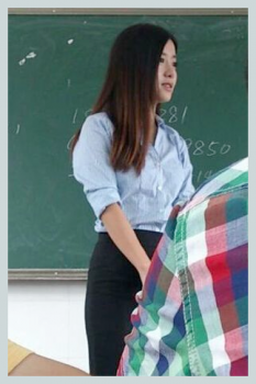 美人すぎる中国の日本語教師！